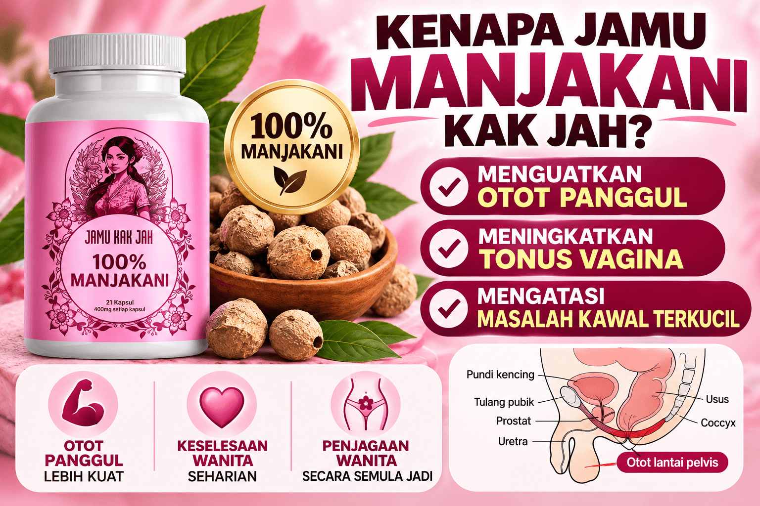Kenapa Jamu Manjakani Kak Jah